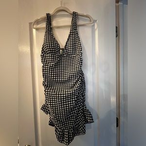 BNWT JCREW Ruched swim dress
